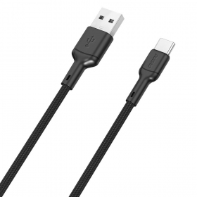 Cable USB Dudao L9T USB-A a USB-C 5A 1.0m negro