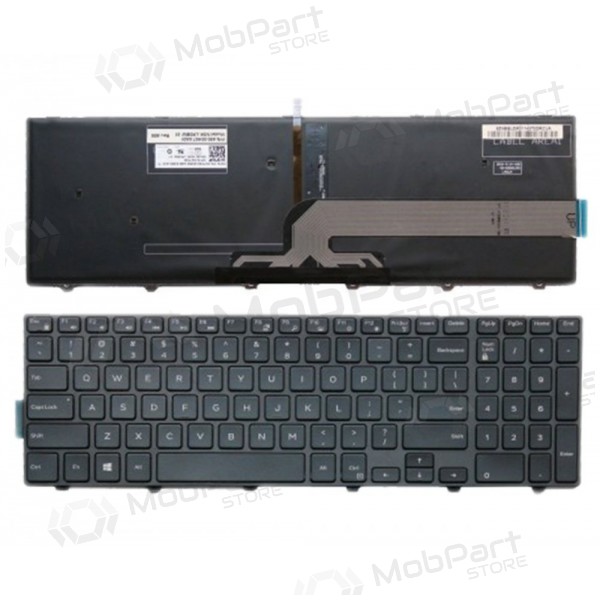DELL Inspiron 5558 teclado (US) (con iluminación) DELL Inspiron 5558 teclado (US) (con iluminación)