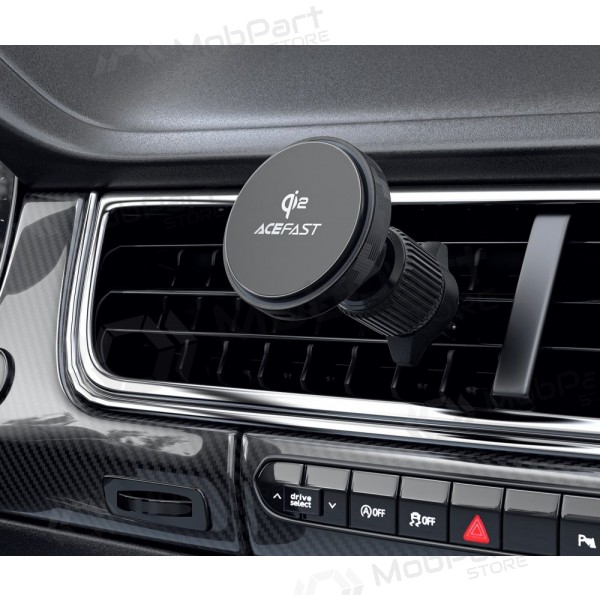 Soporte de teléfono para coche con carga inalámbrica Acefast D33 MagSafe 15 W Qi2 para rejilla de ventilación