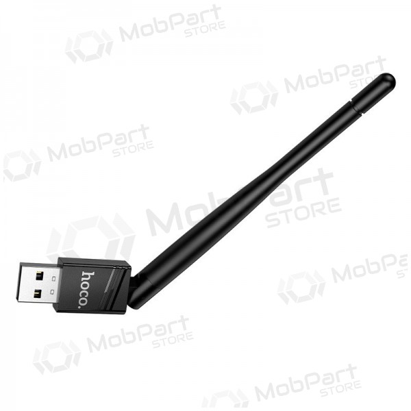 Adaptador USB Wi-Fi Hoco HI37 USB Wi-Fi 4 negro