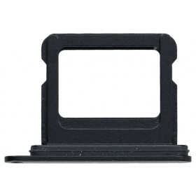 Soporte de tarjeta SIM para Apple iPhone 16, 16 Plus (negro)