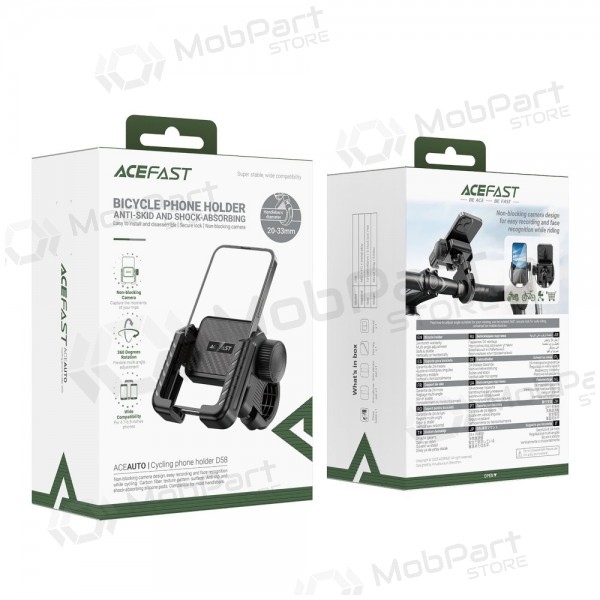 Soporte de teléfono para bicicleta, motocicleta Acefast D58 en el manillar 4.7–6.9 pulg.
