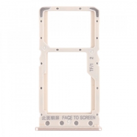 Xiaomi Redmi 6 / 6A Titular de la tarjeta SIM (dorado)