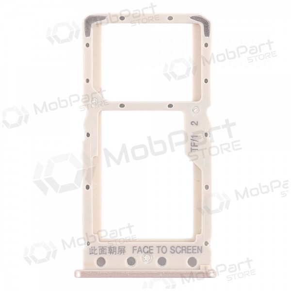 Xiaomi Redmi 6 / 6A Titular de la tarjeta SIM (dorado)