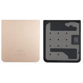 Tapa trasera inferior Samsung Galaxy Z Flip4 5G (oro rosa) (original)