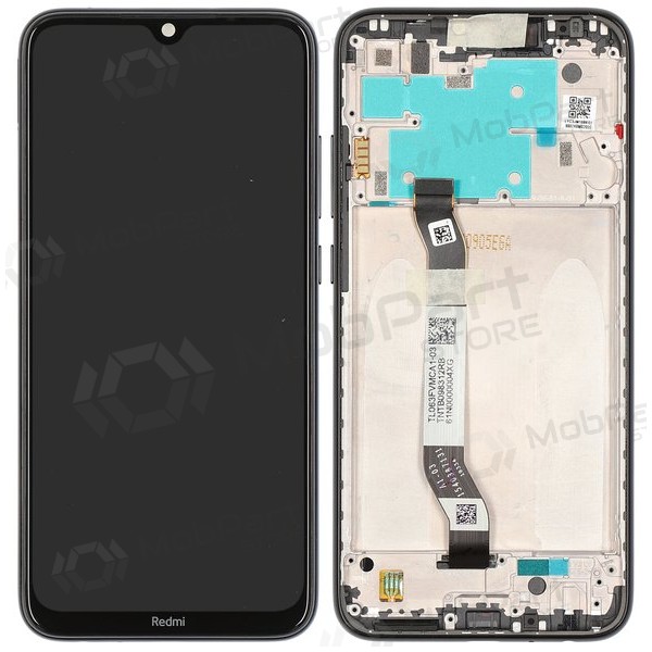 Pantalla Xiaomi Redmi Note 8 / Note 8 2021 (negra) (con marco) (Premium)