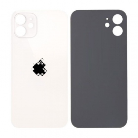 Apple iPhone 12 tapa trasera de la batería (blanco) (bigger hole for camera)
