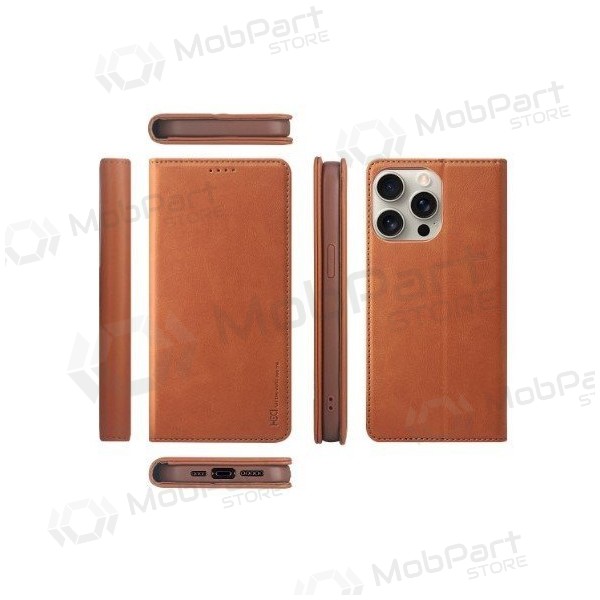 Funda HDD Magnetic Wallet Case Samsung A266 A26 5G marrón