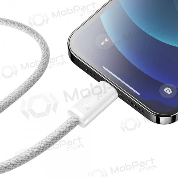 Cable Baseus Dynamic Type-C - Lightning 20W 1.0m (blanco) CALD000002