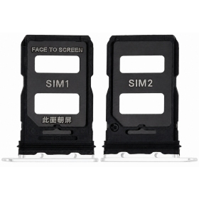 Soporte de tarjeta SIM para Xiaomi 14, 14 Pro (blanco)