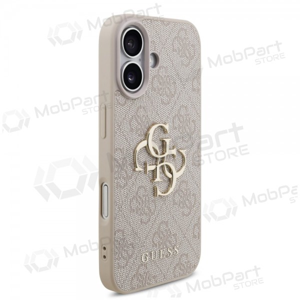 Funda para Apple iPhone 17 -Guess PU 4G Metal Logo- (rosa)