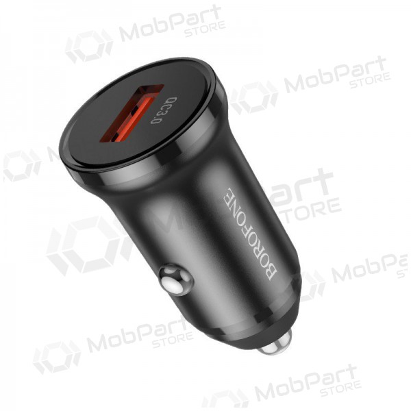 Cargador automobilinis Borofone BZ18 Quick Charge 3.0 18W (negro)