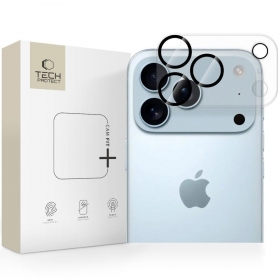 Cristal templado protector de cámara para Apple iPhone 17 Pro Max - Tech-Protect Cam Fit+ (transparente)