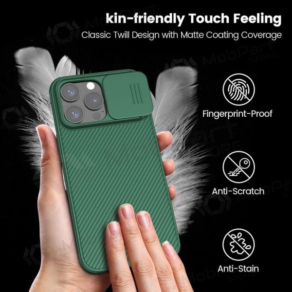 Apple iPhone 14 funda „Nillkin CamShield Pro“ (verde)