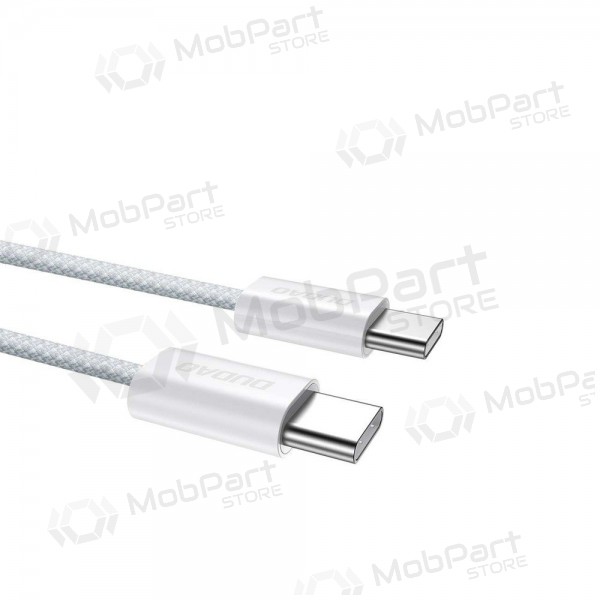 Cable USB-C Dudao L6C USB-C a USB-C 2 m 60 W blanco