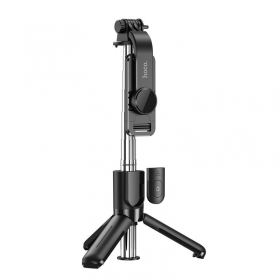 Palo para selfies Hoco K17 Mini su trikojo funkcija negro