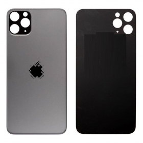 Apple iPhone 11 Pro tapa trasera de la batería gris (space grey) (bigger hole for camera)