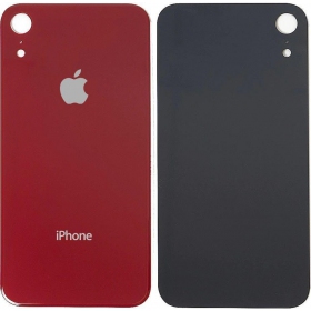 Apple iPhone XR tapa trasera de la batería (rojo) (bigger hole for camera)