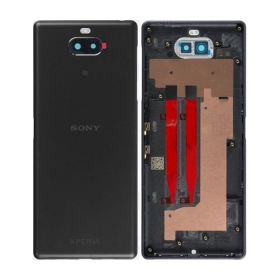 Sony Xperia 10 tapa trasera de la batería (negro) (usada grade B, original)