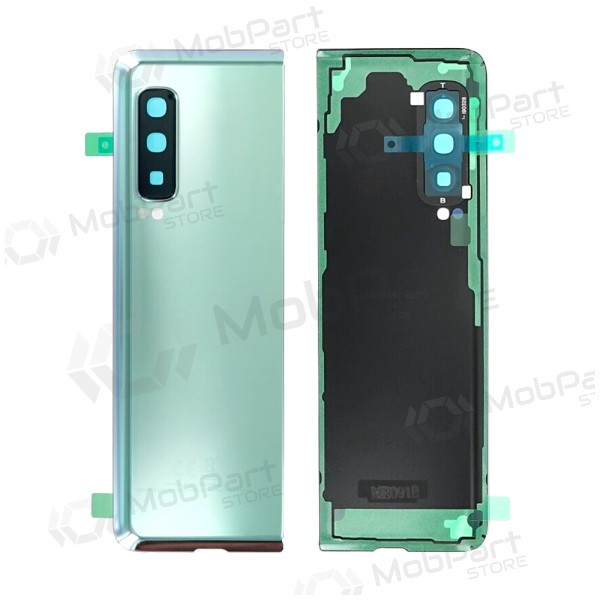 Tapa trasera de batería Samsung F900 / F907 Galaxy Fold (plateada) (usada grado B, original)
