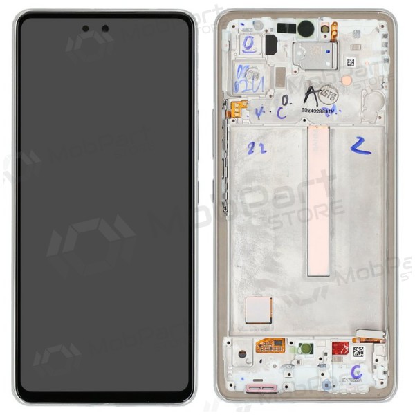 Samsung Galaxy A53 5G pantalla (blanco) (con un marco) (original) Samsung Galaxy A53 5G pantalla (blanco) (con un marco) (original)