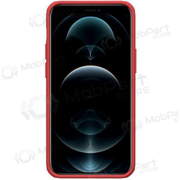 Apple iPhone 15 funda „Nillkin Frosted Shield“ (rojo)
