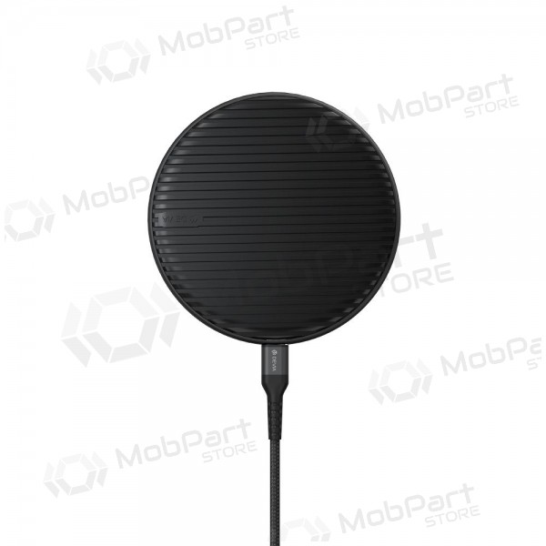 Inalámbrica cargador Devia Aurora Ultra-Slim 15W (negro)