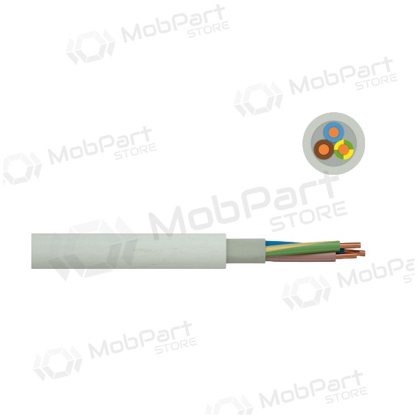 Cable de potencia Faber NHXMH-J 5x1.5 mm² de cobre XLPE CPR Dca conductor sólido.