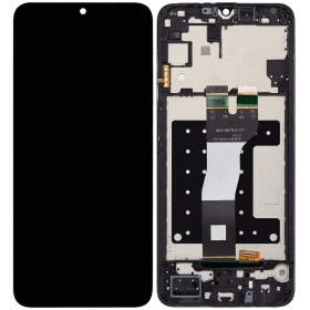 Samsung Galaxy A05s pantalla (negro) (con un marco) (original)