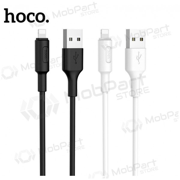 USB cable HOCO X25 lightning 1.0m (blanco) USB cable HOCO X25 lightning 1.0m (blanco)