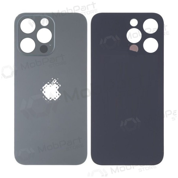 Apple iPhone 13 Pro tapa trasera de la batería (Graphite) (bigger hole for camera) Apple iPhone 13 Pro tapa trasera de la batería (Graphite) (bigger hole for camera)