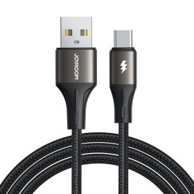 USB cable Joyroom SA25-AC3 USB to USB-C 3A 1.2m negro