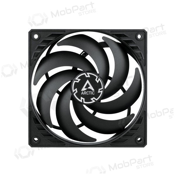 ARCTIC P12 SLIM PWM PST ventilador de caja, 4-pin, 120mm, siauras, negro