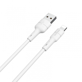 USB cable Borofone BX30 Lightning 1.0m (blanco)