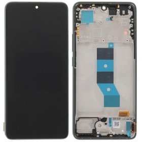 Xiaomi Poco M7 Pro pantalla (negro) (con un marco) (original)