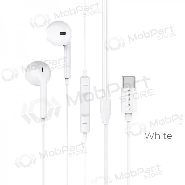 Manos libres Borofone BM27 Type-C (Blanco)