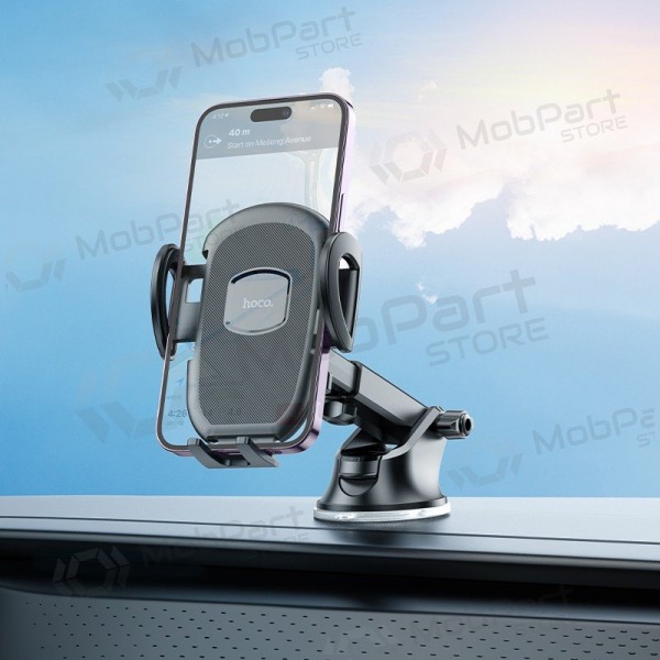 Soporte para teléfono de coche Hoco H9 (dashboard) negro