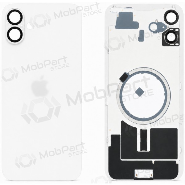 Tapa trasera para Apple iPhone 16 Plus (blanco) - Premium
