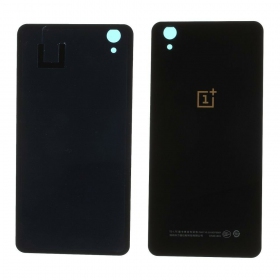 OnePlus X tapa trasera de la batería (negro Ceramic) (usada grade B, original)