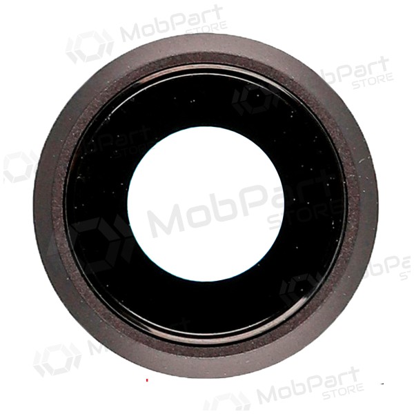 Apple iPhone 8 / SE 2020 Cristal camara (negro) (con un marco) Apple iPhone 8 / SE 2020 Cristal camara (negro) (con un marco)