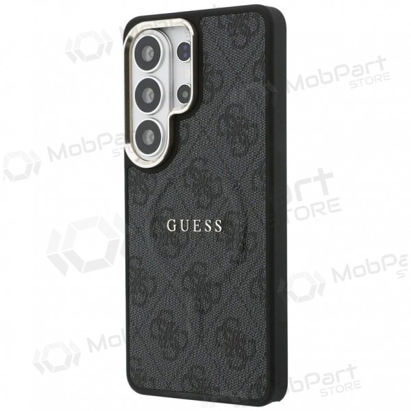 Funda para Samsung Galaxy S26 Ultra - Guess PU Leather 4G Gold Frame Magnetic (negra)