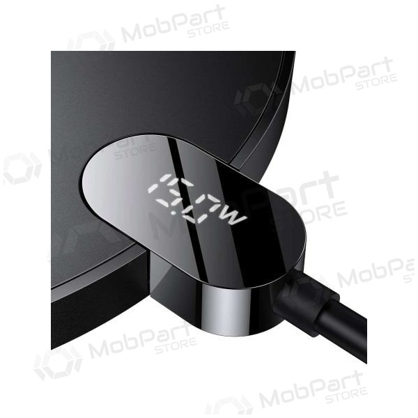 Cargador inalámbrica Baseus Digital LED Display Gen2 15W CCED000001 (negro)