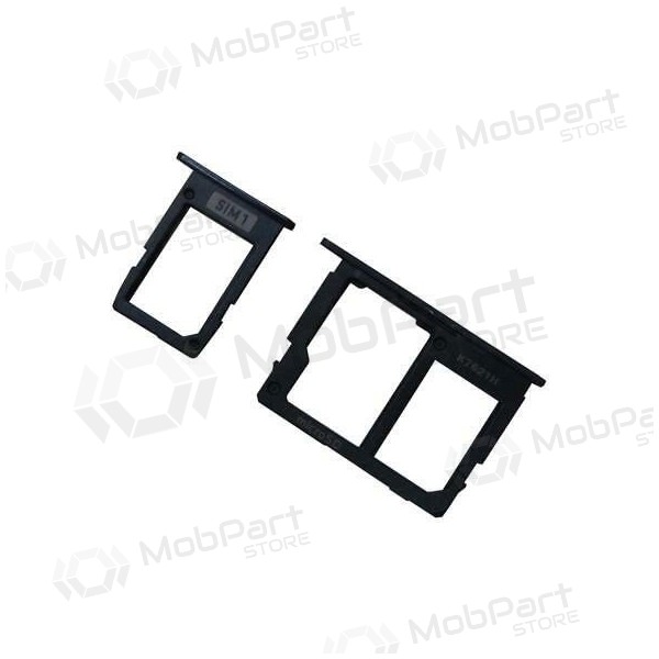 Samsung J600 Galaxy J6 2018 Titular de la tarjeta SIM (2piezas) (negro)