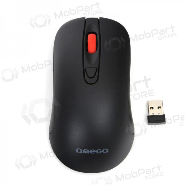 Ratón OMEGA OM-520 inalámbrica (negro)
