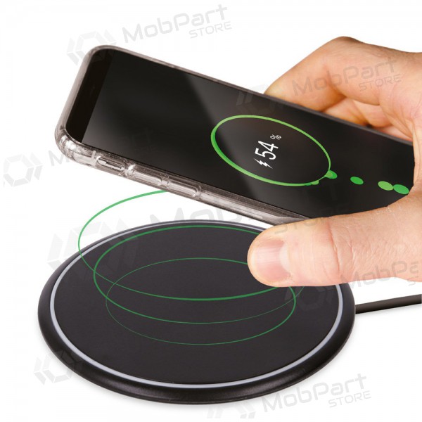 Cargador inalámbrica Setty 10W (negro)