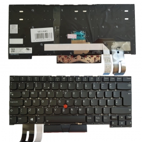 Lenovo ThinkPad T490s, T495s teclado (UK) (con iluminación)