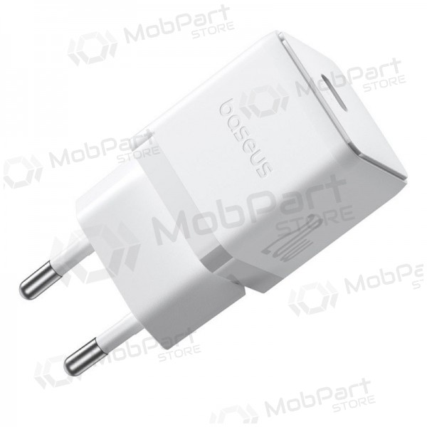 Cargador Baseus Palm 20W USB-C + USB-C to USB-C cable 1.0m blanco P10111602213-01