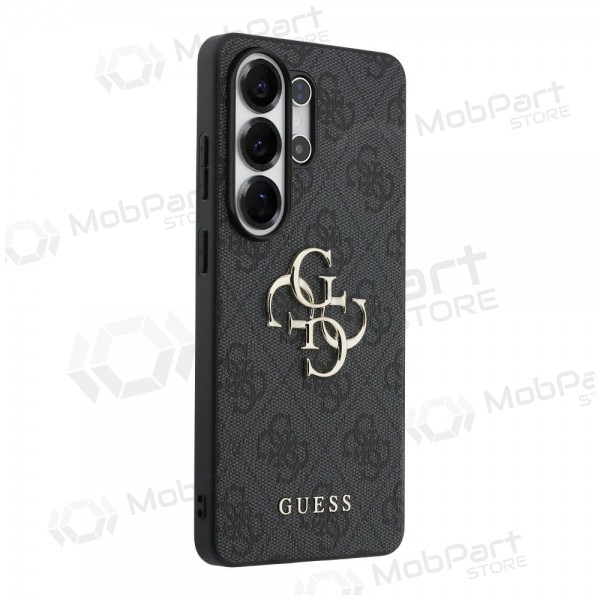 Funda para Samsung Galaxy S26 Ultra -Guess PU 4G Metal Logo- (gris)