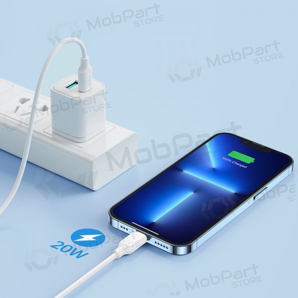 USB cable Joyroom S-CL020A9 Type-C to Lightning 20W 1.0m negro