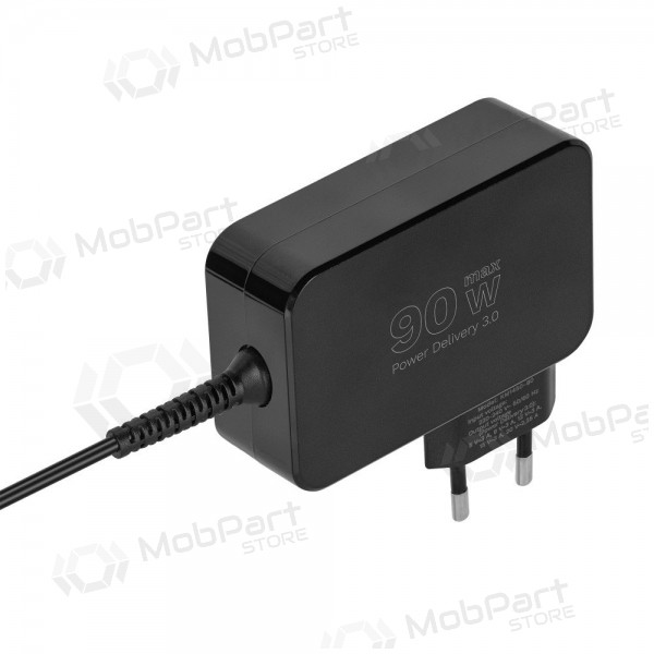 Cargador universal para portátiles Kruger&Matz 90W negro